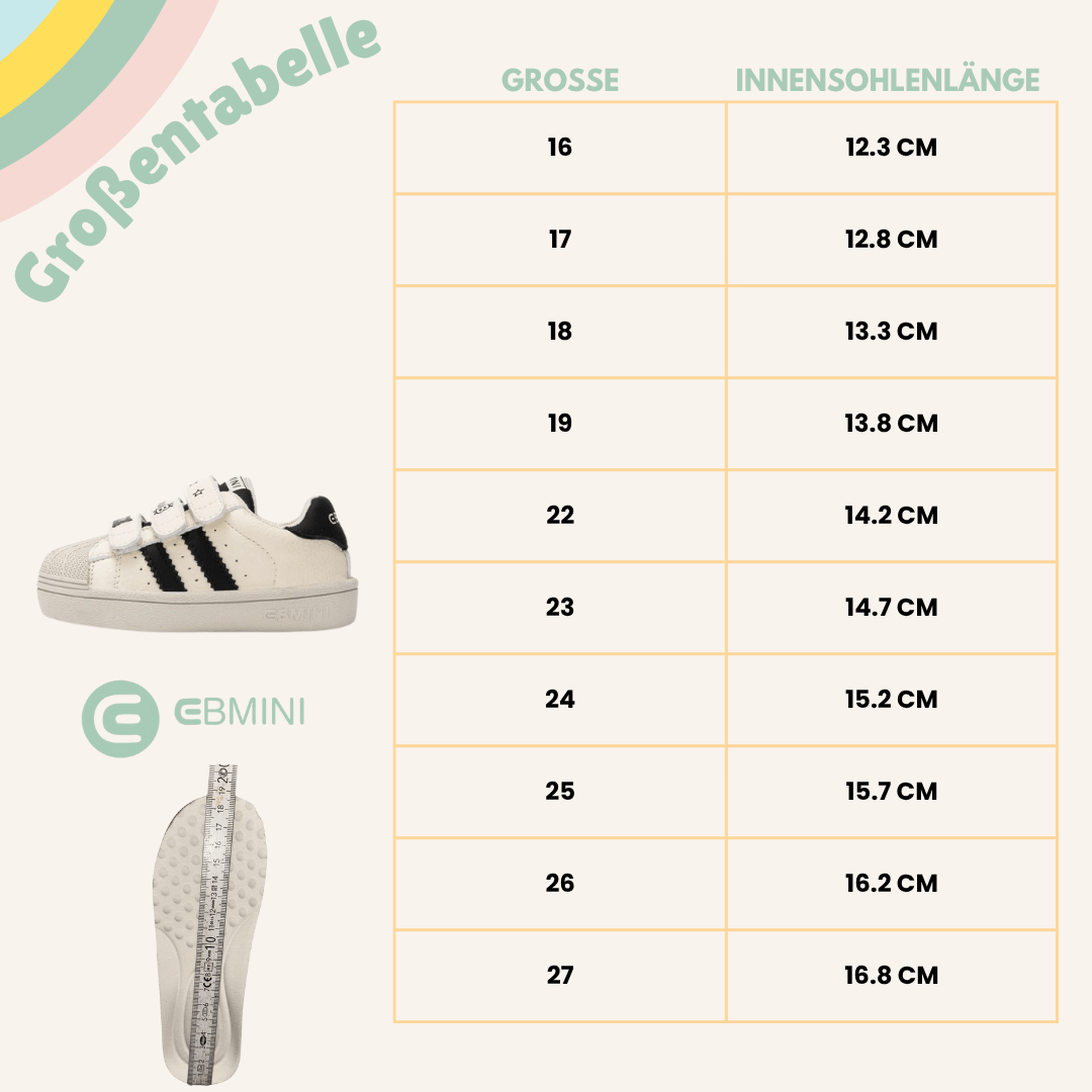 EBMINI® EDDI - Ultraleichte Barfußschuhe für Kinder - Ebmini® - Kinder Barfußschuhe - 