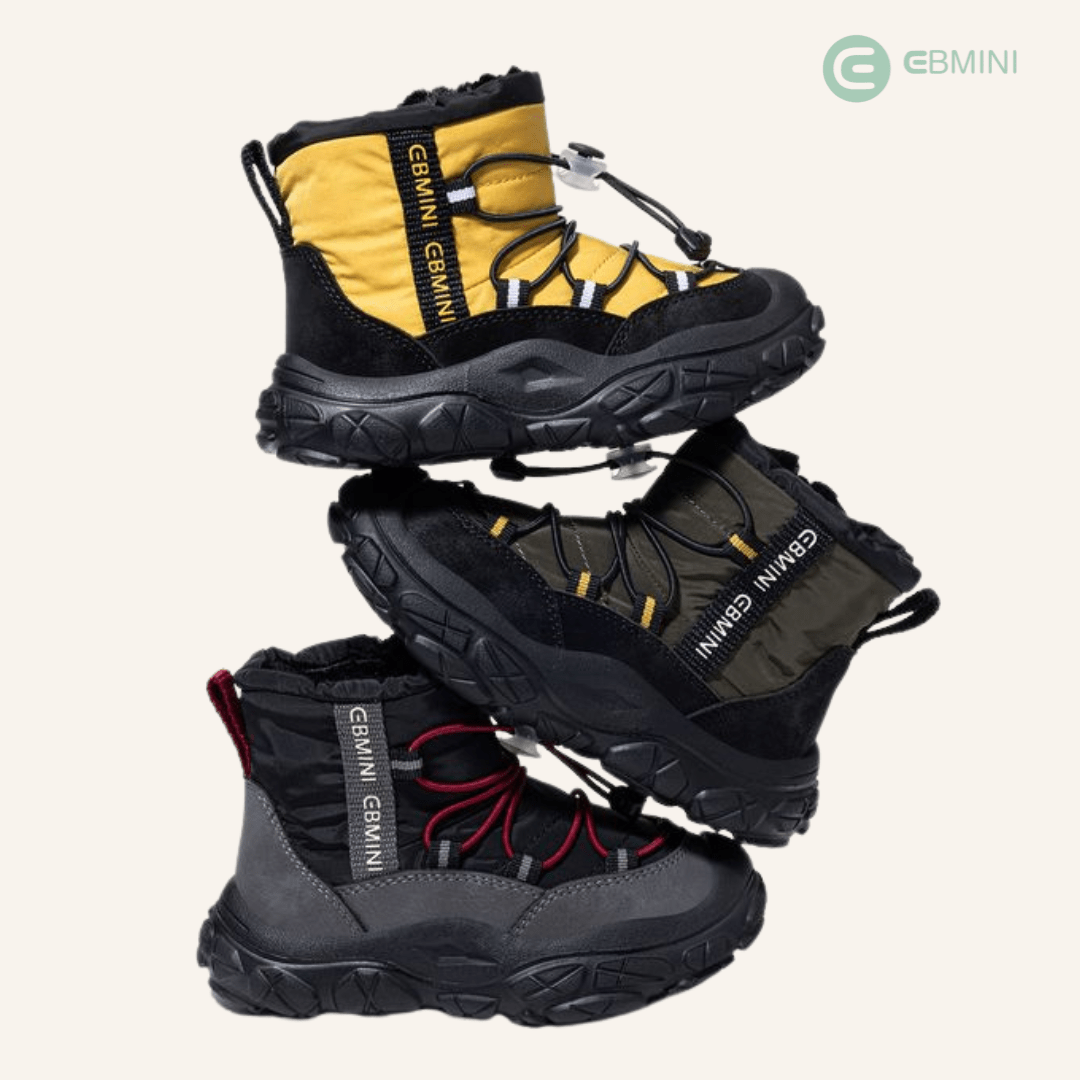 EBMINI® EK – Wasserdichte, Trekking Barfußstiefel für Kinder - Ebmini® - Kinder Barfußschuhe -  - 