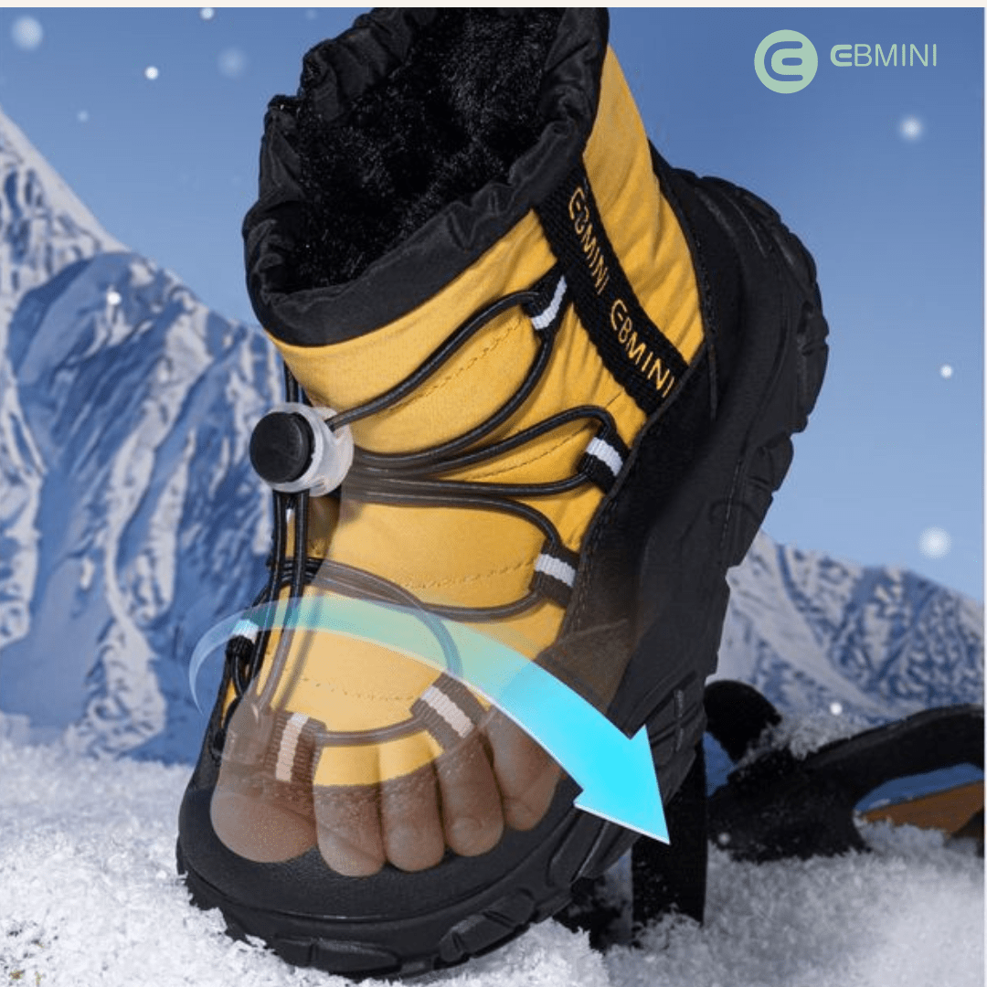EBMINI® EK – Wasserdichte, Trekking Barfußstiefel für Kinder - Ebmini® - Kinder Barfußschuhe -  - 