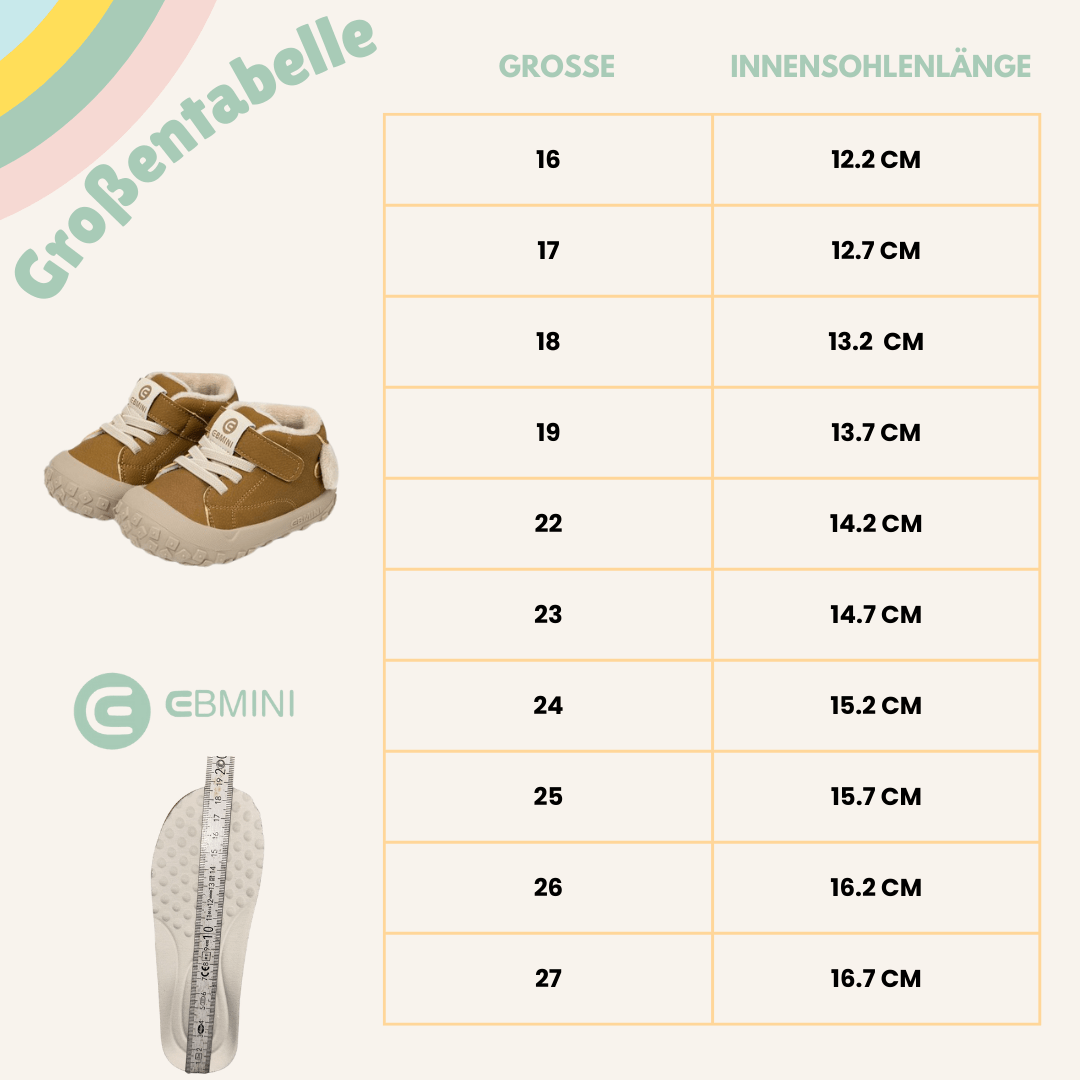 EBMINI® ENY - Ultraleichte Sneaker Barfußschuhe für Kinder - Ebmini® - Kinder Barfußschuhe - 209913028643 - 