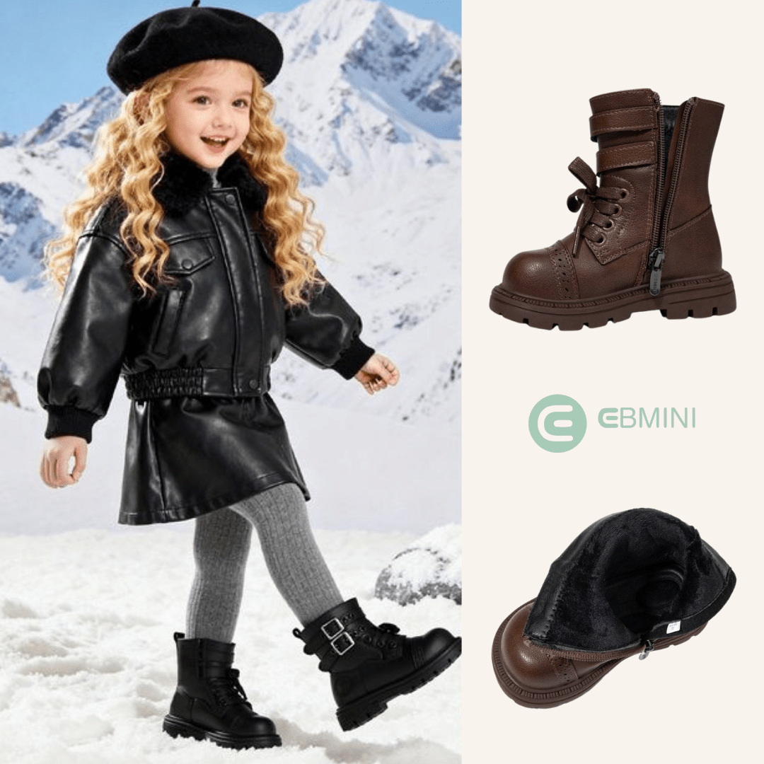 EBMINI® FIB - Wasserdichte Stiefel für Kinder - Ebmini® - Kinder Barfußschuhe - 