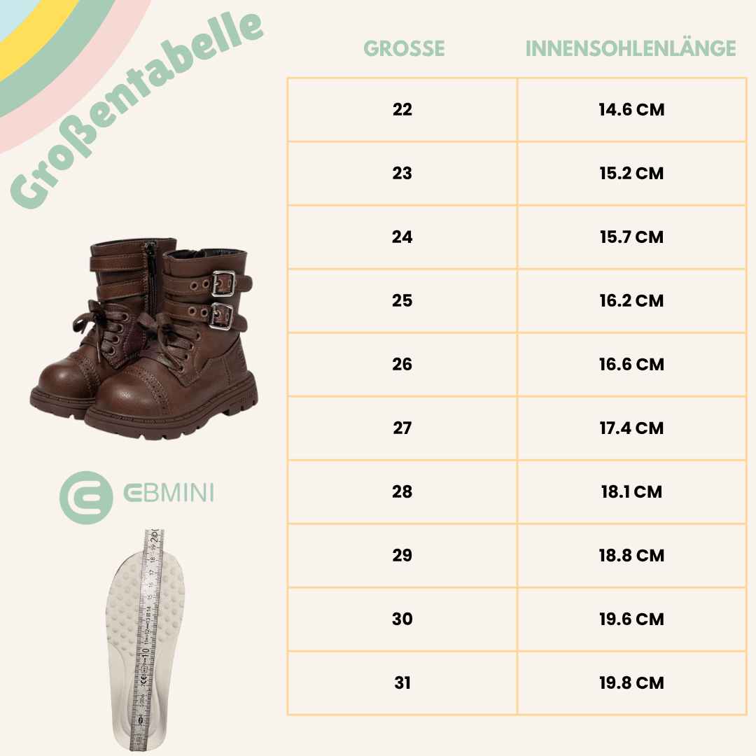 EBMINI® FIB - Wasserdichte Stiefel für Kinder - Ebmini® - Kinder Barfußschuhe - 