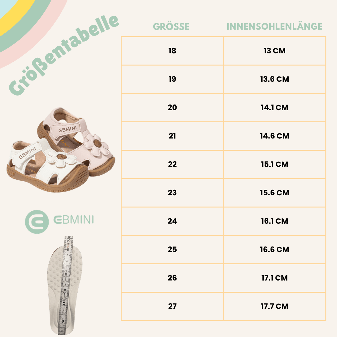 EBMINI® FLEAR - Barfußsandalen für Kinder - Ebmini® - Kinder Barfußsandalen - 