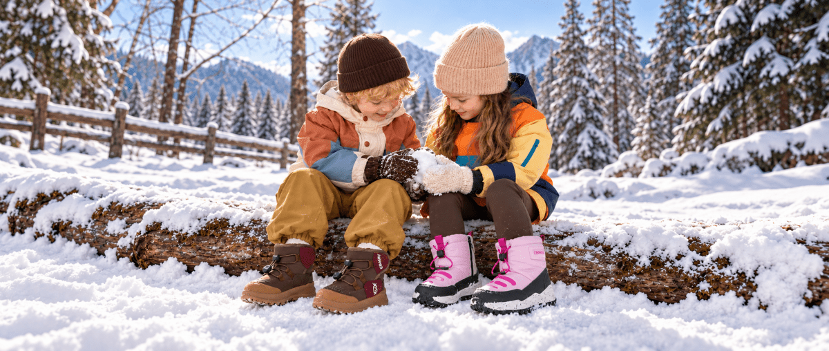 EBMINI® FOZ - Wasserdichte Barfußstiefel für Kinder mit Warmfutter - Ebmini® - Kinder Barfußschuhe - 209913031295