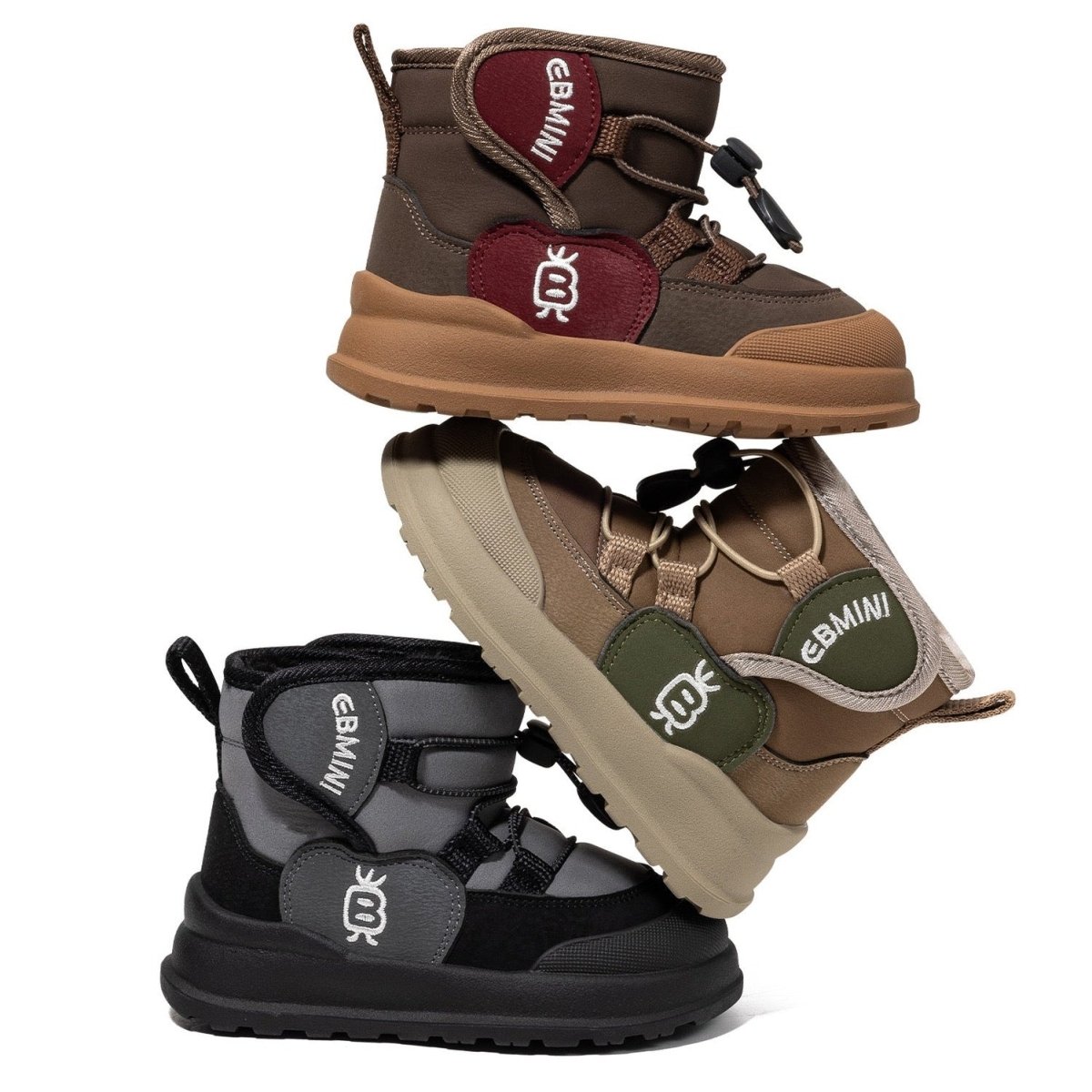 EBMINI® FOZ - Wasserdichte Barfußstiefel für Kinder mit Warmfutter - Ebmini® - Kinder Barfußschuhe - 209913031295
