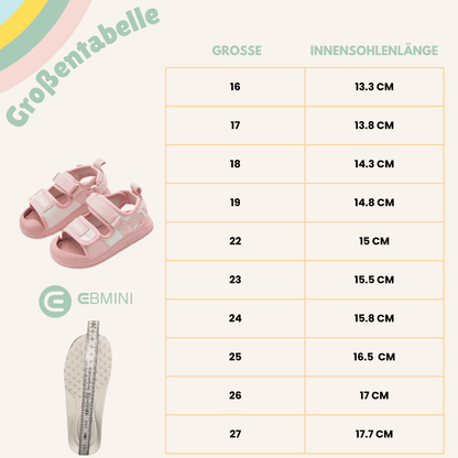 EBMINI® FREI - Ultraleichte Barfußsandalen für Kinder - Ebmini® - Kinder Barfußsandalen - RZZ58601 - 