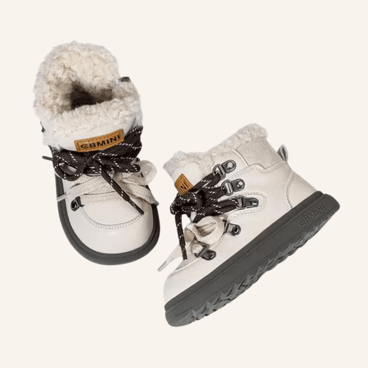 EBMINI® FRID - Wasserdichte Barfußstiefel für Kinder mit warmfutter - Ebmini® - Kinder Barfußschuhe - 