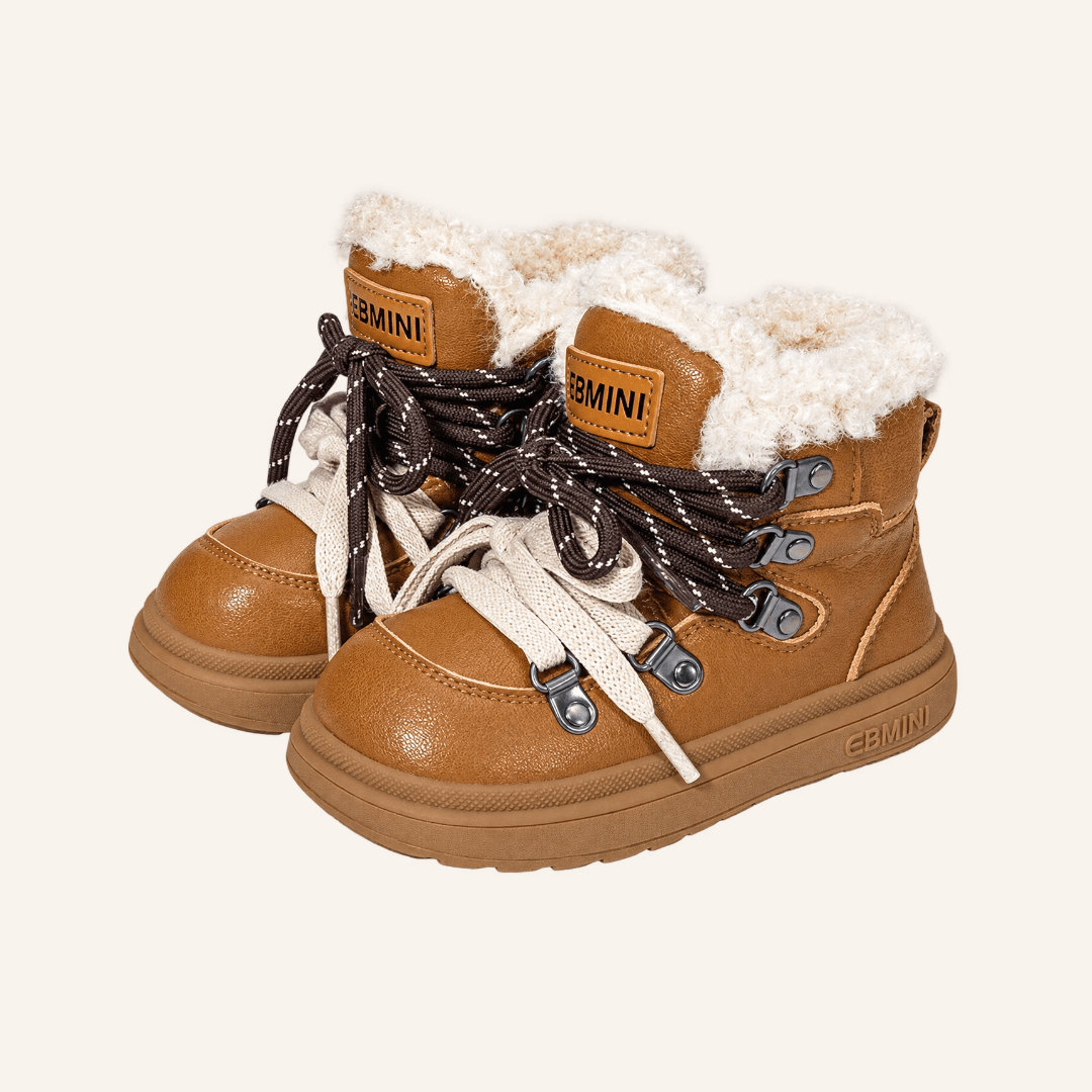 EBMINI® FRID - Wasserdichte Barfußstiefel für Kinder mit warmfutter - Ebmini® - Kinder Barfußschuhe - 