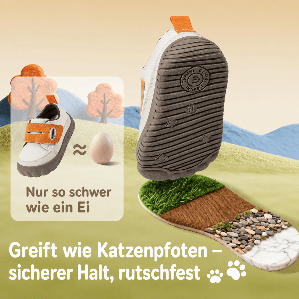 EBMINI® FRO – Ultraleichte Sneaker Barfußschuhe für Kinder - Ebmini® - Kinder Barfußschuhe - 