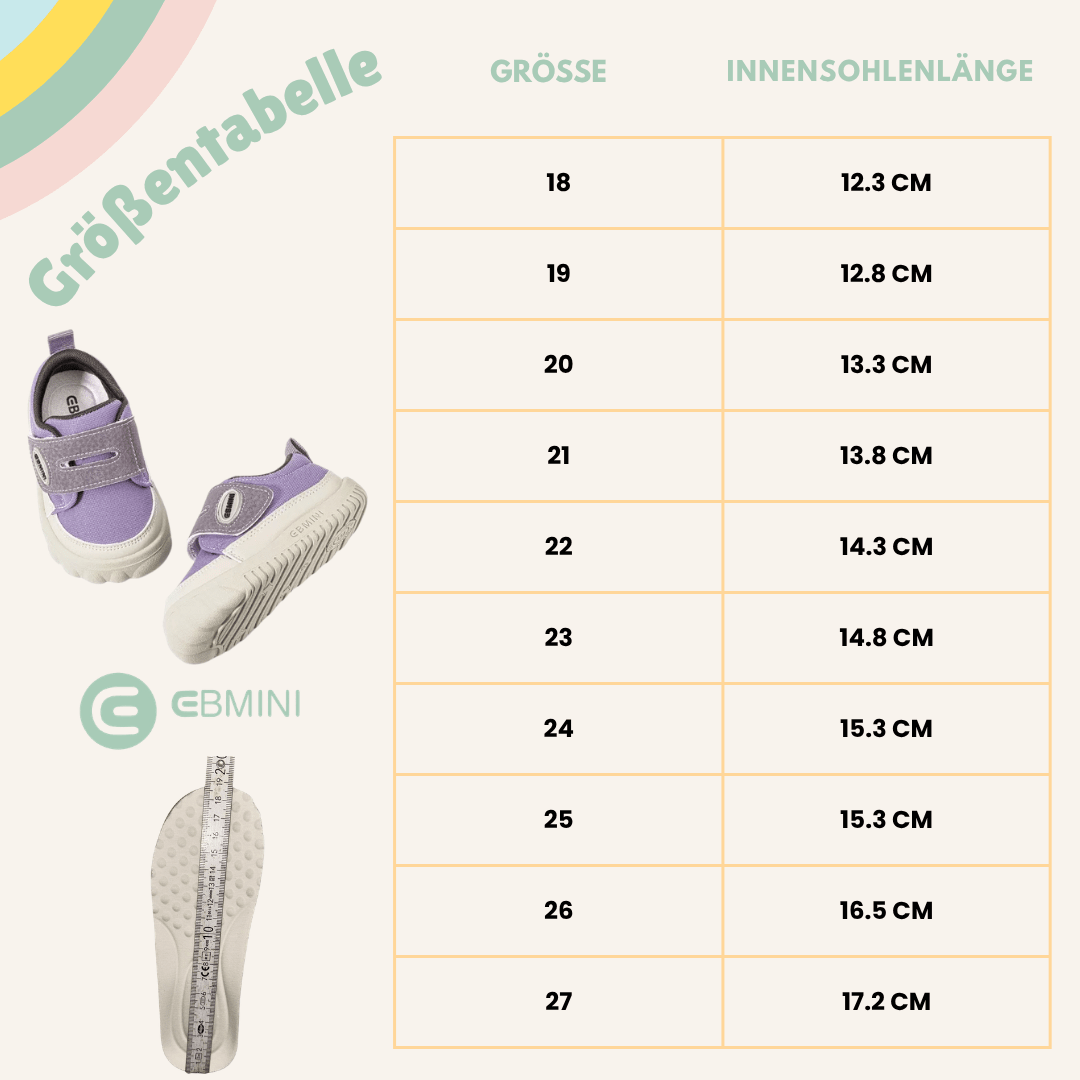 EBMINI® FRO – Ultraleichte Sneaker Barfußschuhe für Kinder - Ebmini® - Kinder Barfußschuhe - 