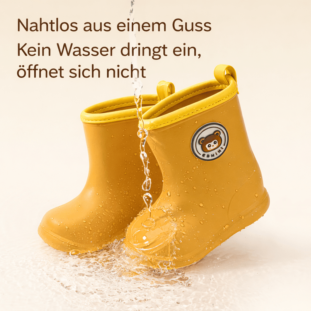 EBMINI® Gummistiefel für Kinder - Ebmini® - Kinder Barfußschuhe - 