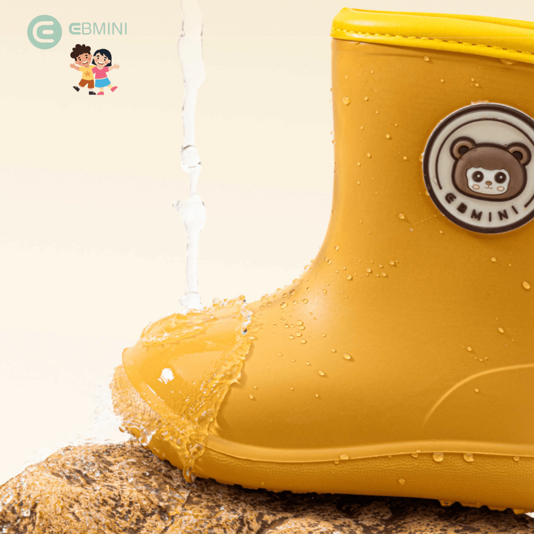 EBMINI® Gummistiefel für Kinder - Ebmini® - Kinder Barfußschuhe - 