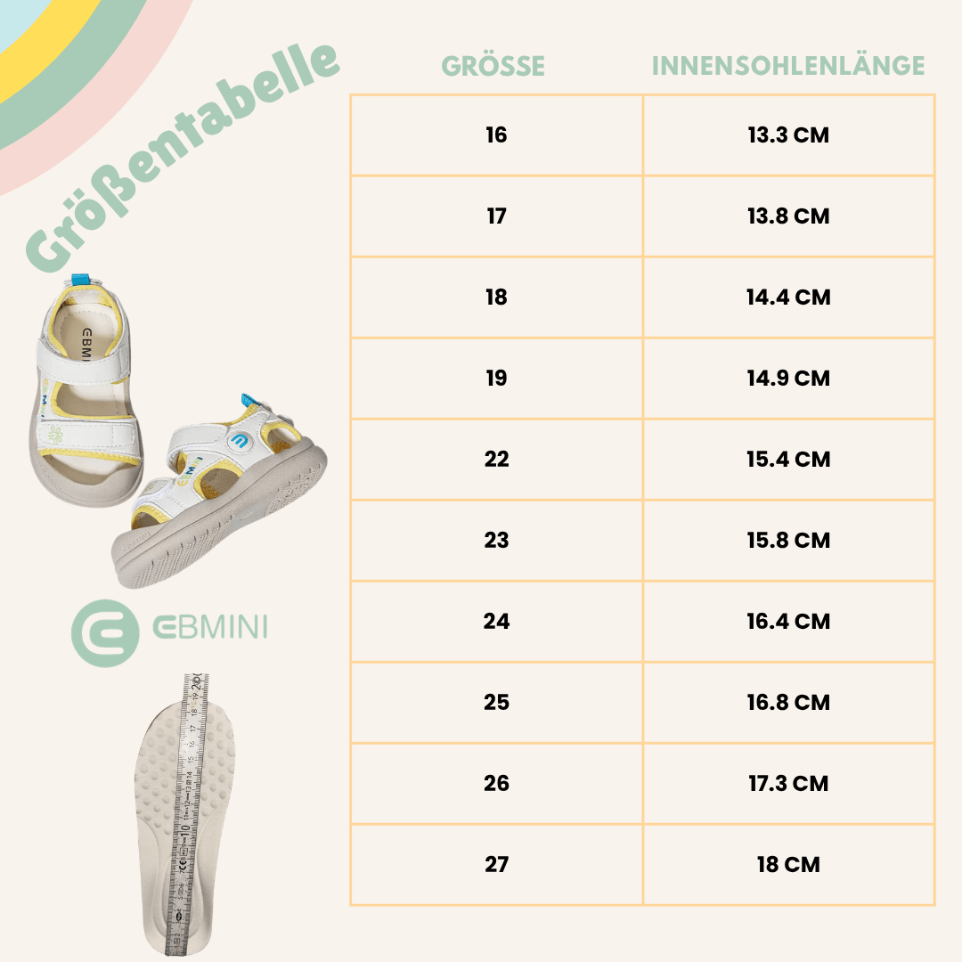EBMINI® HES - Barfußsandalen für Kinder - Ebmini® - Kinder Barfußsandalen - 209913039467