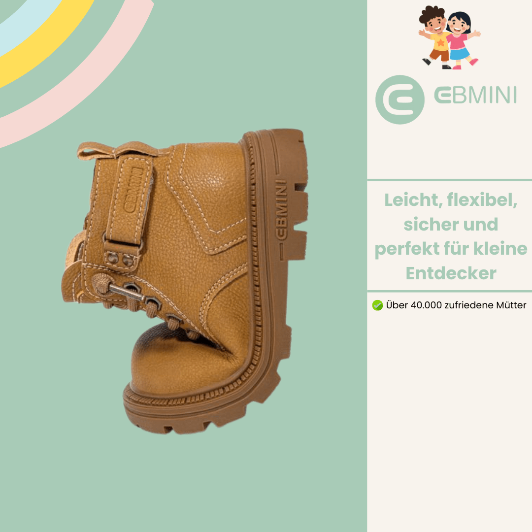 EBMINI® HIN - Wasserdichte Stiefel für Kinder - Ebmini® - Kinder Barfußschuhe - 