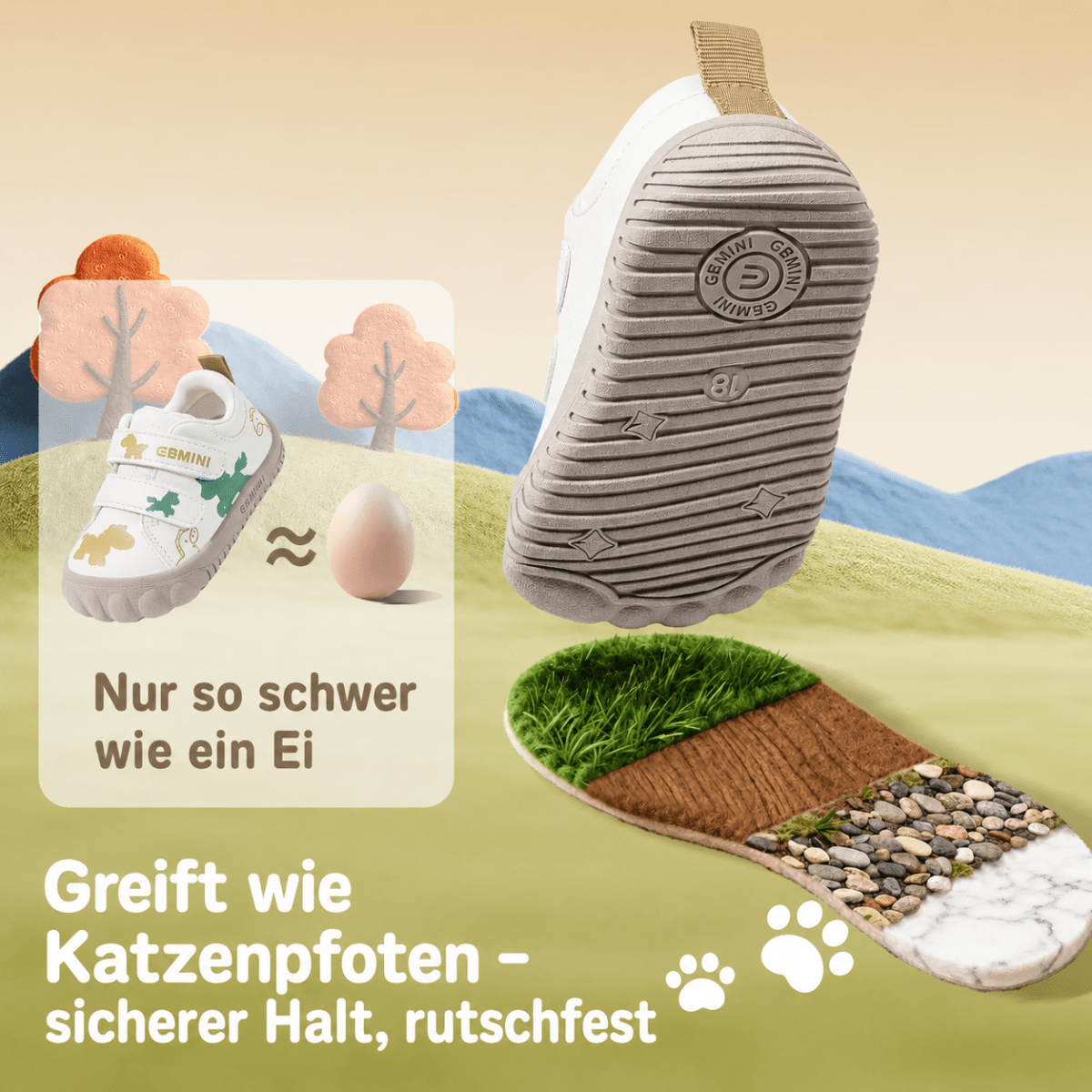 EBMINI® INW - Kinder Barfußschuhe Sneaker - Ebmini® - Kinder Barfußschuhe - 