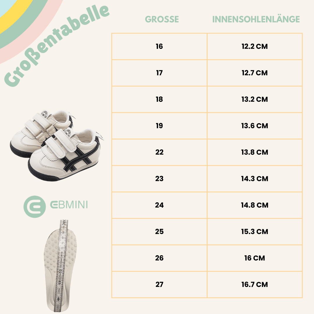EBMINI® ISY - Ultraleichte Sneaker Barfußschuhe für Kinder - Ebmini® - Kinder Barfußschuhe - 