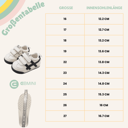 EBMINI® ISY - Ultraleichte Sneaker Barfußschuhe für Kinder - Ebmini® - Kinder Barfußschuhe - 