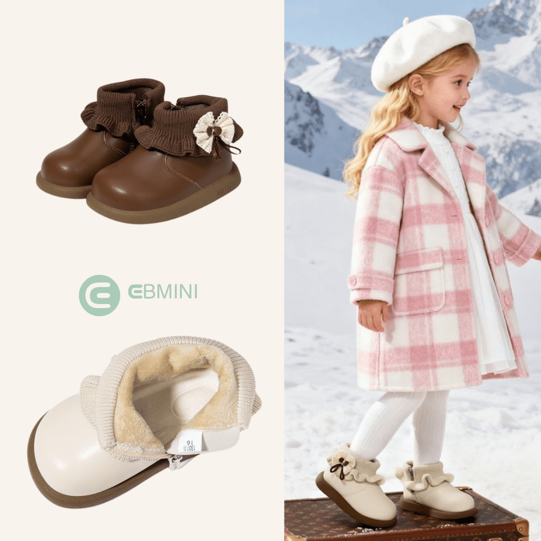 EBMINI® JAS - Wasserdichte Stiefel für Kinder - Ebmini® - Kinder Barfußschuhe - 