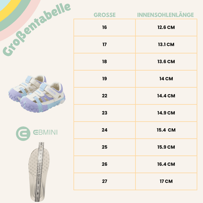 EBMINI® KIBABY - Ultraleichte Barfußsandalen für Kinder - Ebmini® - Kinder Barfußschuhe - 209913021947 - 
