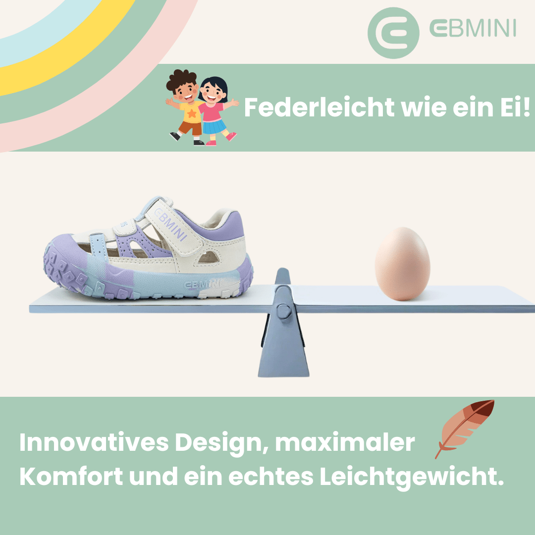 EBMINI? KIBABY ¨C Ultraleichte Sandalen Barfu?sandalen f¨¹r Kinder - Ebmini? - Kinder Barfu?schuhe - 