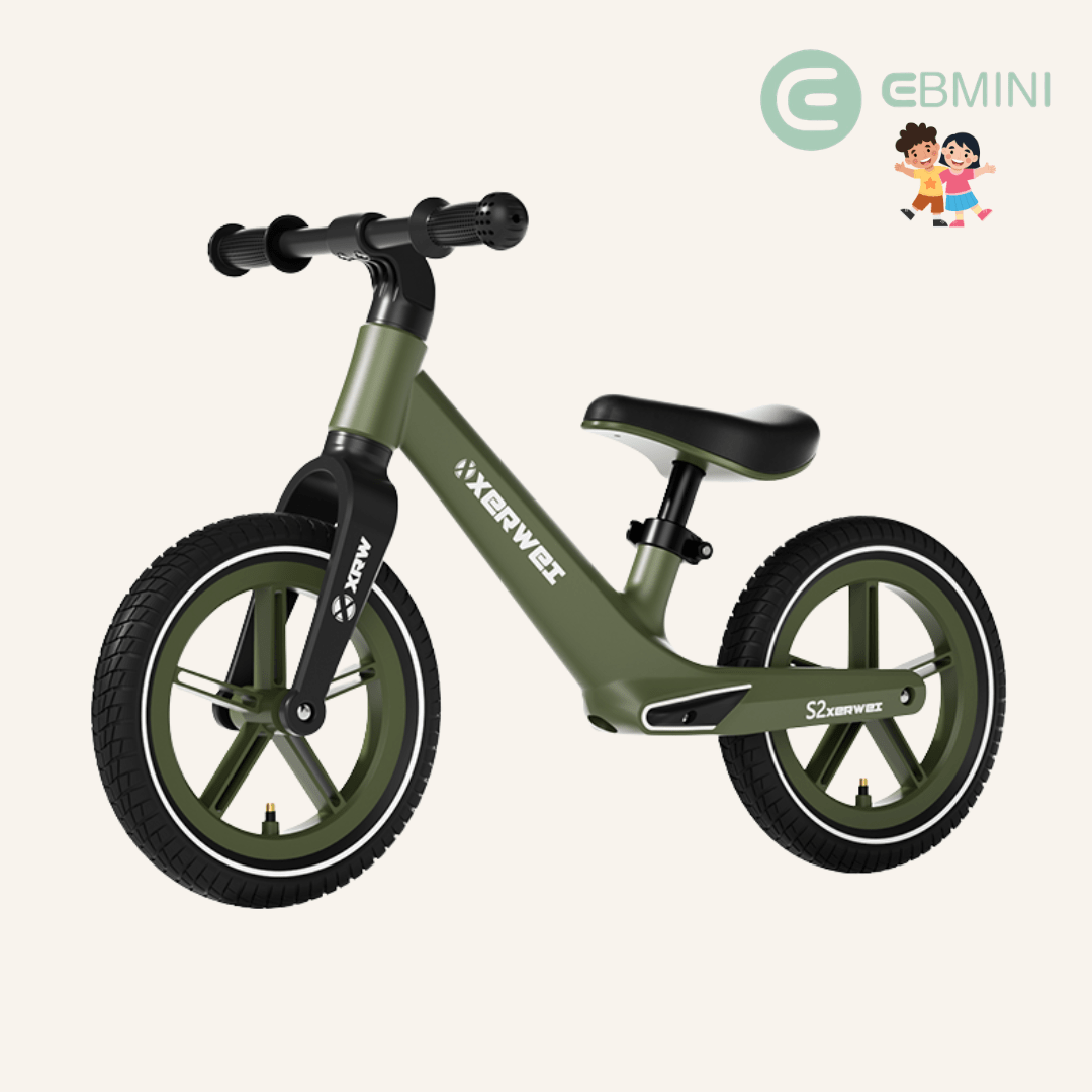 EBMINI® Kinder Laufrad 2–8 Jahre – Leicht, höhenverstellbar & mit Luftreifen - Ebmini® - Kinder Barfußschuhe - 