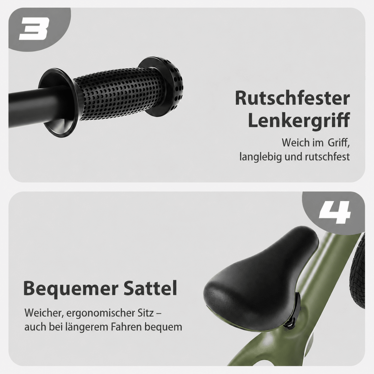 EBMINI® Kinder Laufrad 2–8 Jahre – Leicht, höhenverstellbar & mit Luftreifen - Ebmini® - Kinder Barfußschuhe - 