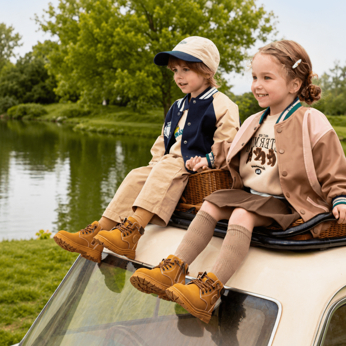 EBMINI® KOKO - Wasserdichte Herbststiefel für Kinder - Ebmini® - Kinder Barfußschuhe - 209906121413
