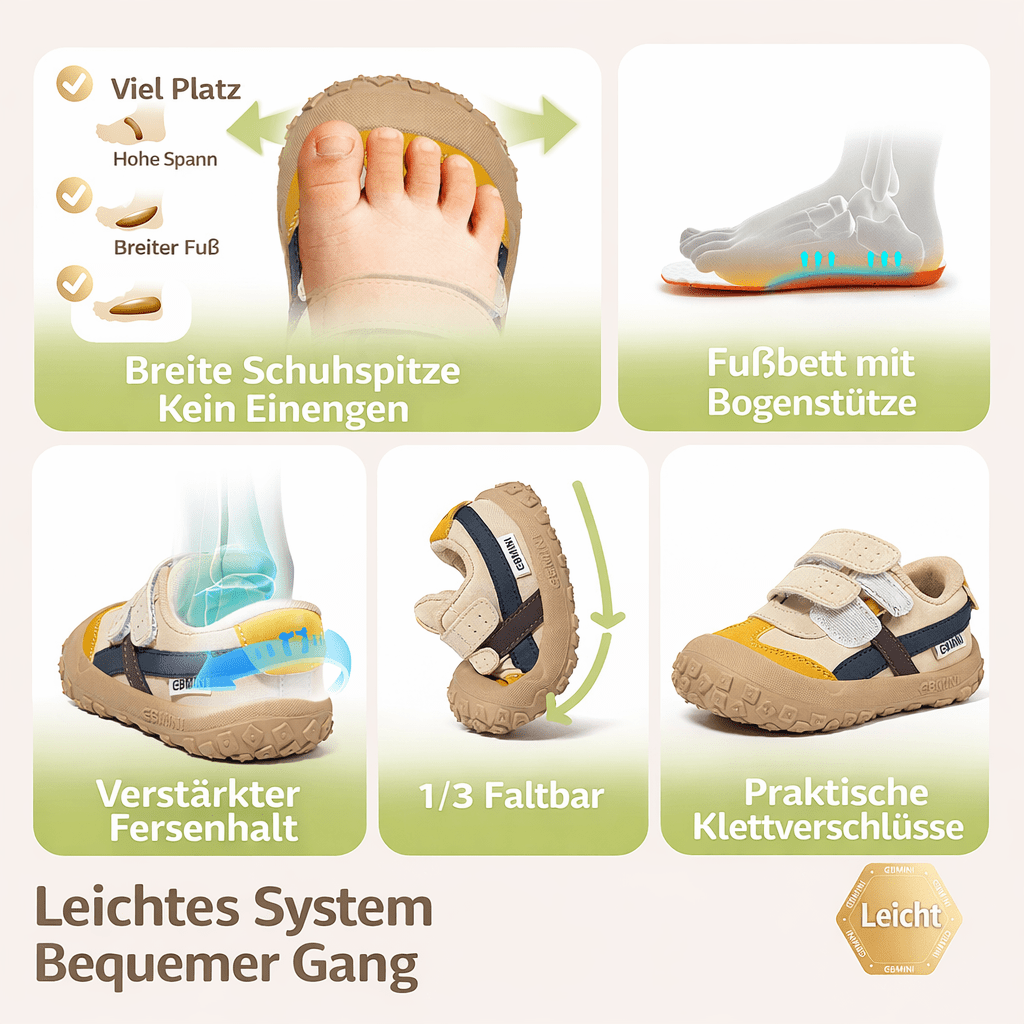 EBMINI® LEM - Ultraleichte Sneaker Barfußschuhe für Kinder - Ebmini® - Kinder Barfußschuhe - 209913026536