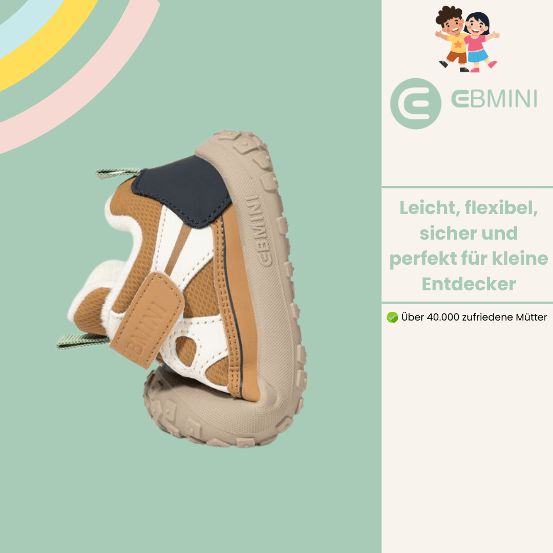 EBMINI® LET - Ultraleichte Sneaker Barfußschuhe für Kinder - Ebmini® - Kinder Barfußschuhe - 