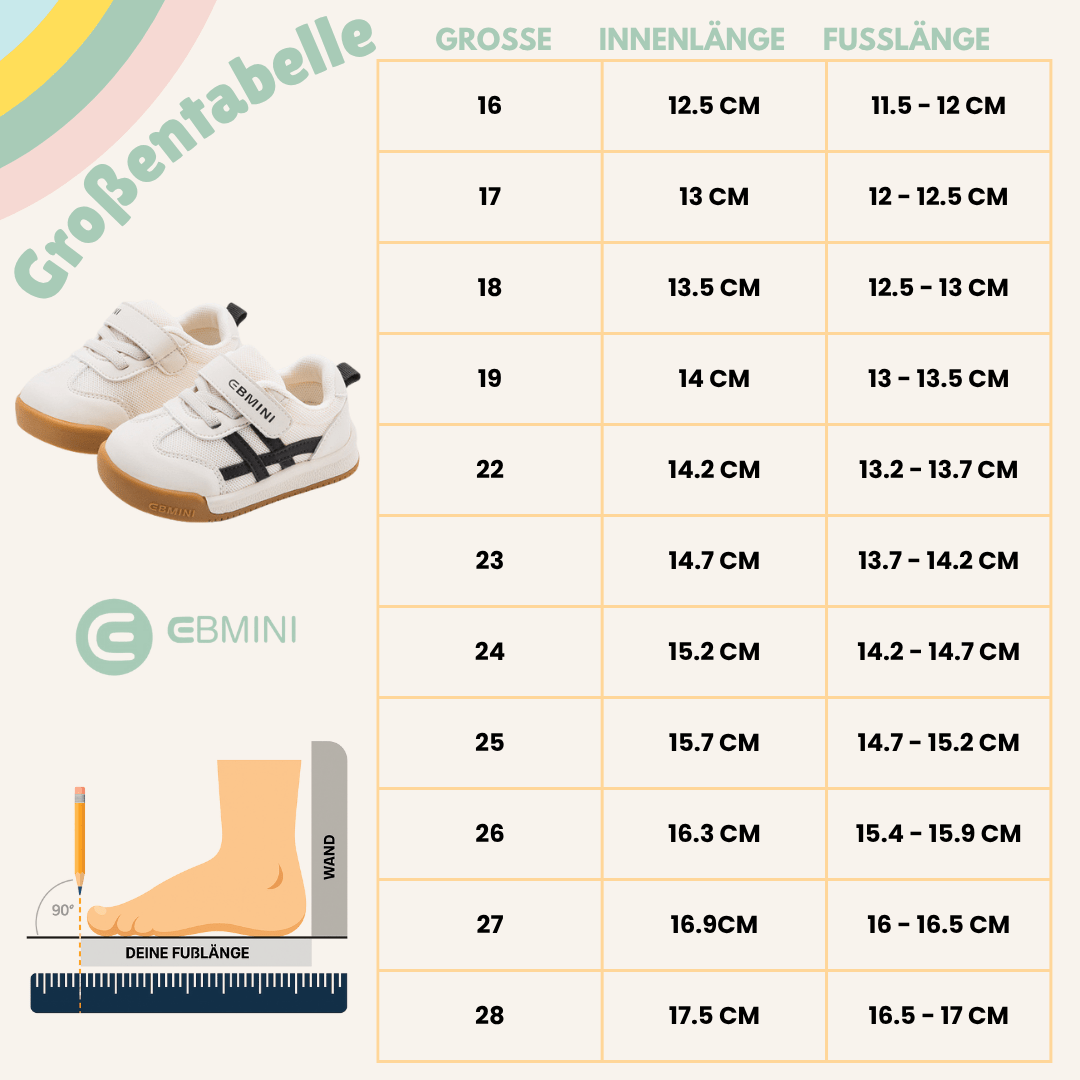 EBMINI® LIO - Ultraleichte Barfußschuhe für Kinder - Ebmini® - Kinder Barfußschuhe - RZZ54915 - 