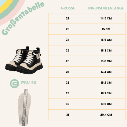 EBMINI® LIS - Wasserdichte Stiefel für Kinder - Ebmini® - Kinder Barfußschuhe - 