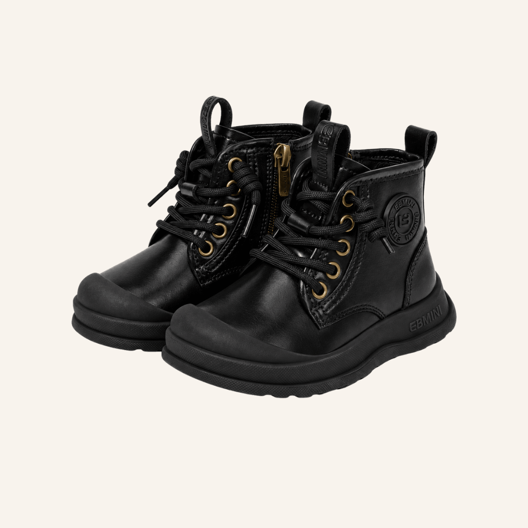 EBMINI® LOS - Wasserdichte Barfußstiefel für Kinder mit Futterung & Reißverschluss - Ebmini® - Kinder Barfußschuhe - 209913029447