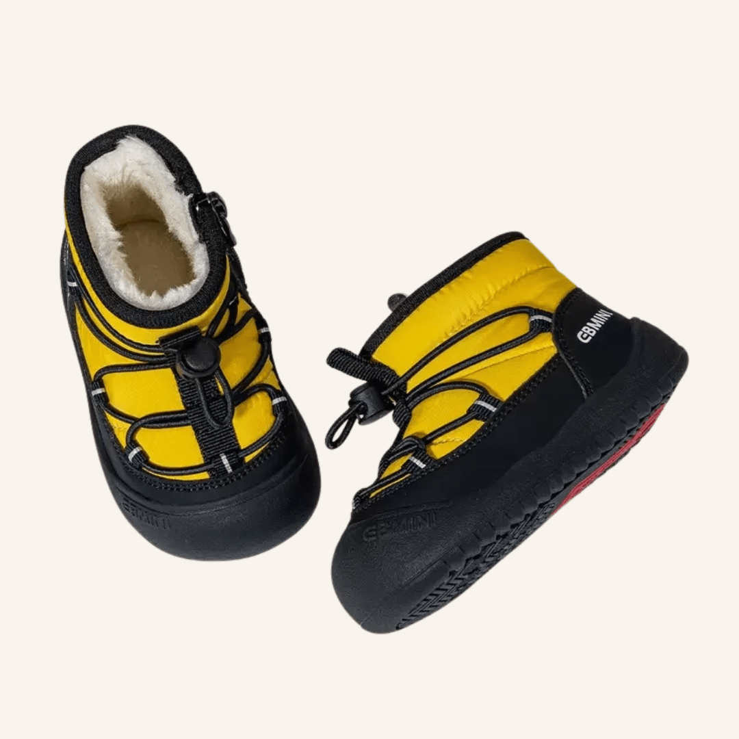 EBMINI® LUMI - Wasserdichte Barfußstiefel für Kinder mit Warmfutter - Ebmini® - Kinder Barfußschuhe - LUMI-SIL-18