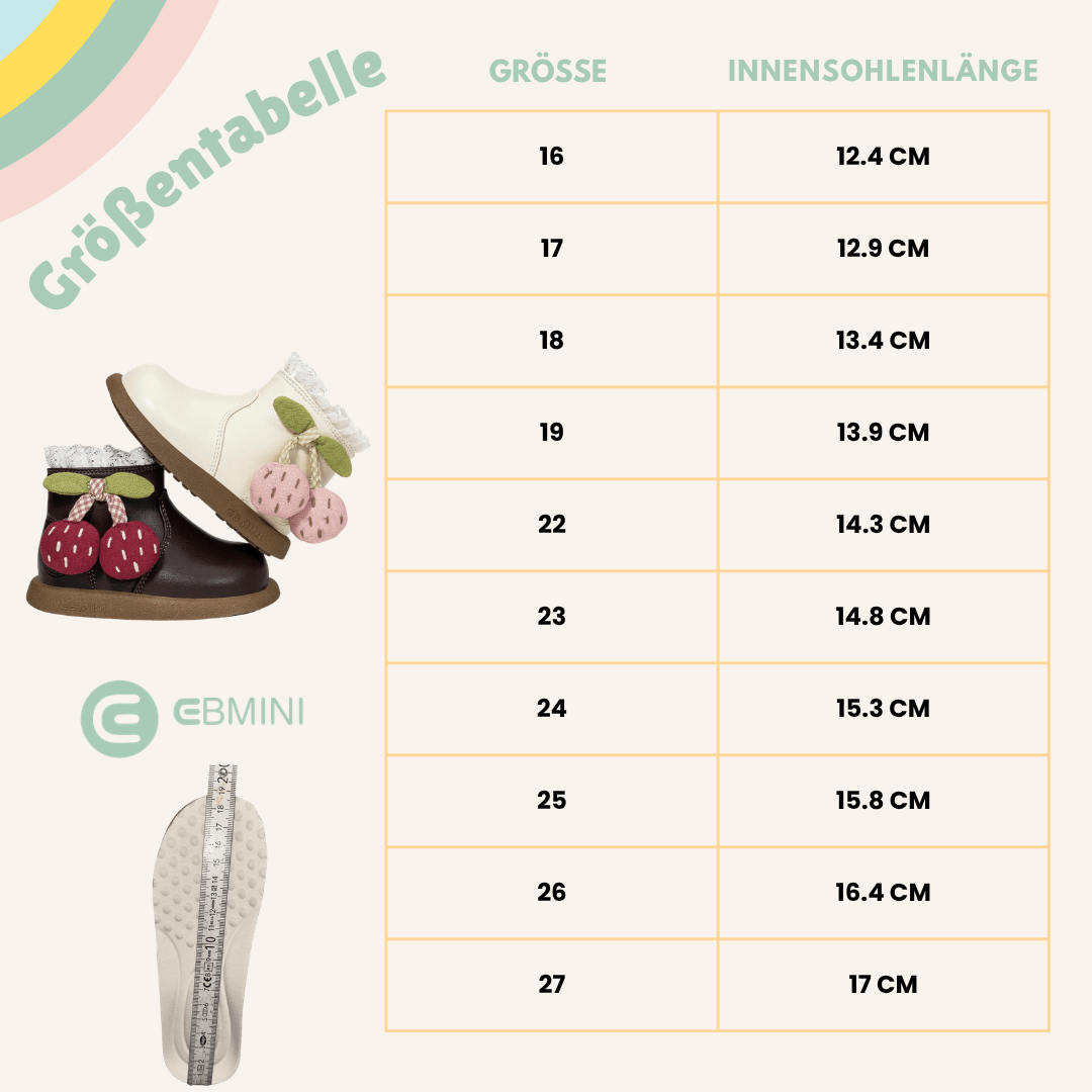 EBMINI® MARG - Wasserdichte Stiefel für Kinder - Ebmini® - Kinder Barfußschuhe - 