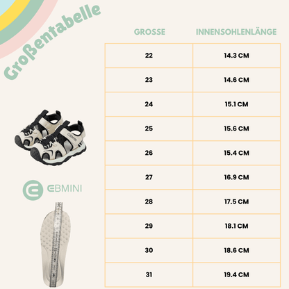 EBMINI® MEG - Ultraleichte Barfußsandalen für Kinder - Ebmini® - Kinder Barfußsandalen - 209913021777 - 