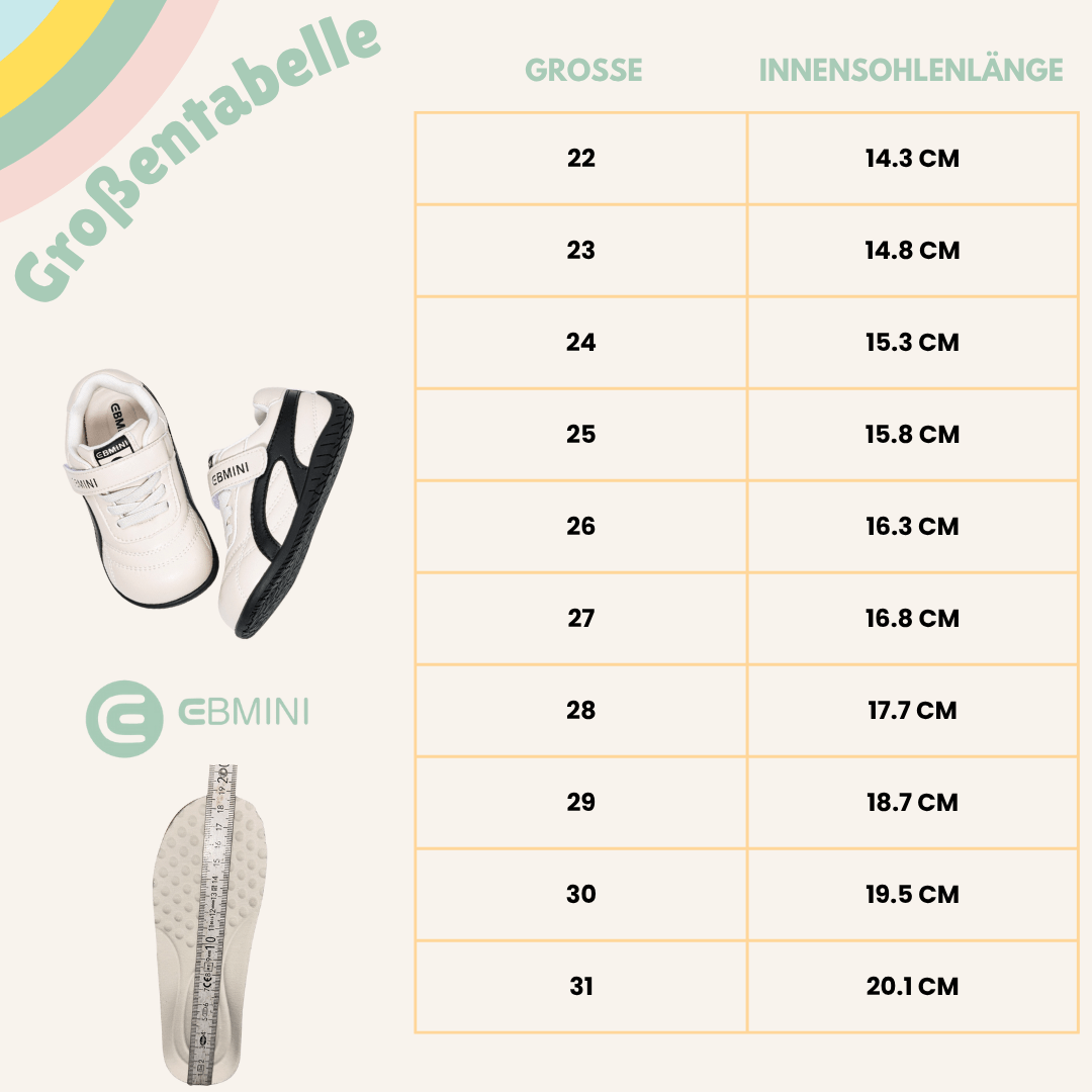 EBMINI® METY - Ultraleichte Barfußschuhe für Kinder - Ebmini® - Kinder Barfußschuhe - 