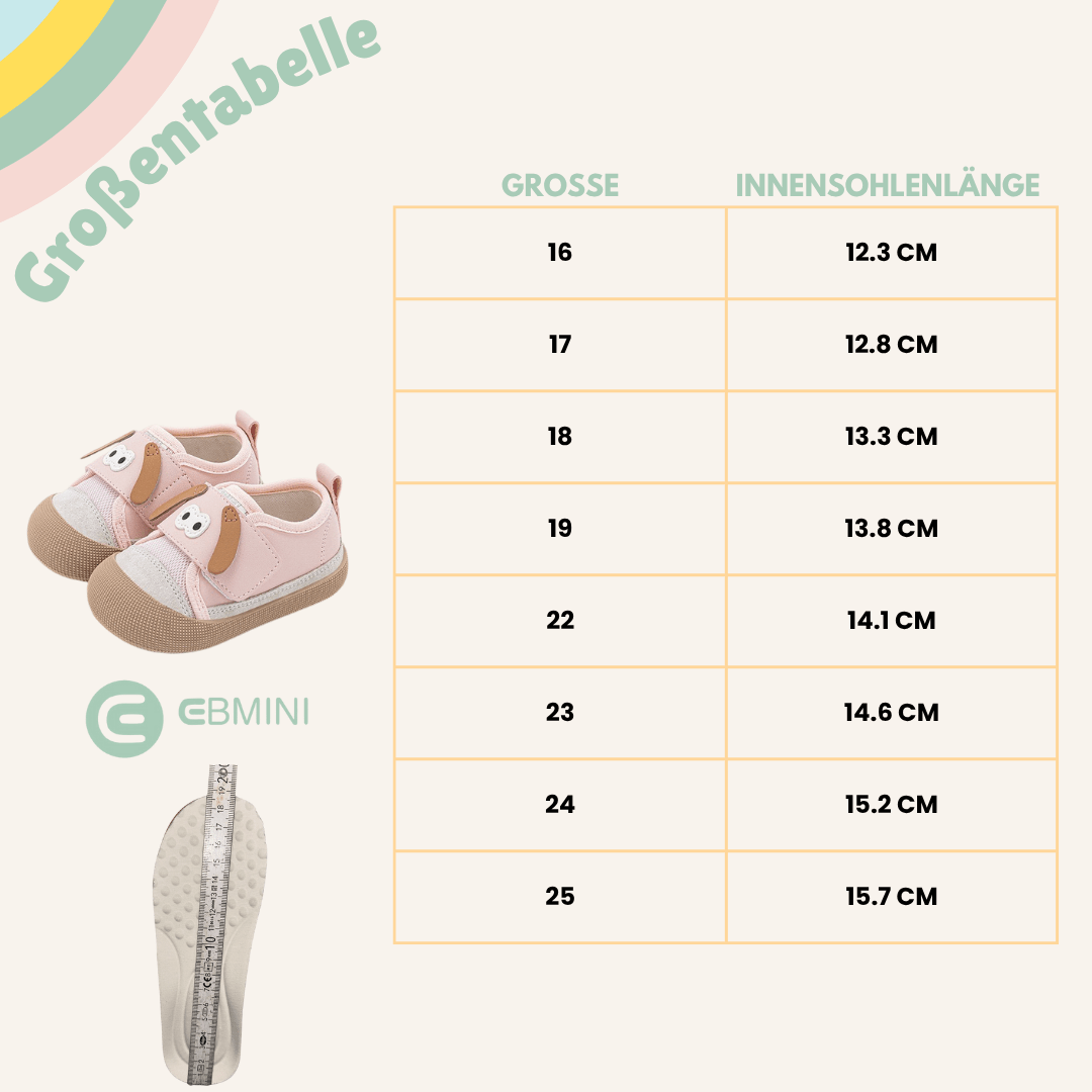 EBMINI® MIMI - Ultraleichte Barfußsandalen für Kinder - Ebmini® - Kinder Barfußschuhe - 