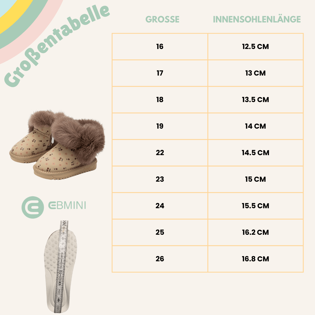 EBMINI® MOMI - Ultraleichte Stiefel für Kinder - Ebmini® - Kinder Barfußschuhe - 