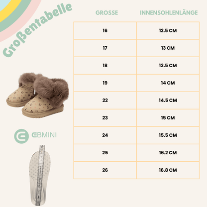 EBMINI® MOMI - Ultraleichte Stiefel für Kinder - Ebmini® - Kinder Barfußschuhe - 