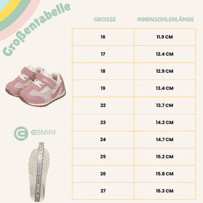 EBMINI® NAT - Ultraleichte Sneaker Barfußschuhe für Kinder - Ebmini® - Kinder Barfußschuhe - 