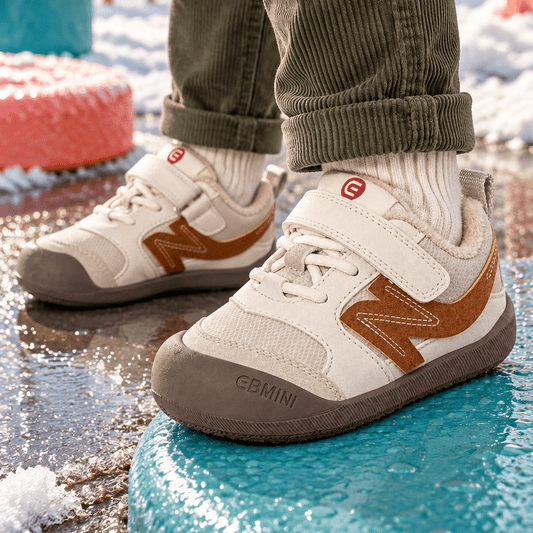 EBMINI® NEL - Winter Barfußsneaker für Kinder mit warmfutter - Ebmini® - Kinder Barfußschuhe - 