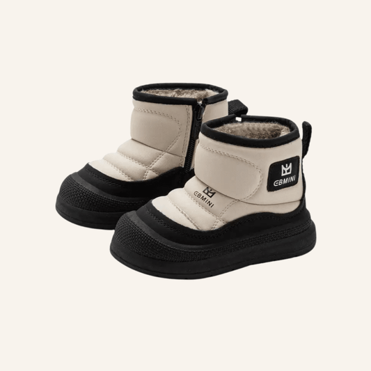 EBMINI® NEVI - Wasserdichte Barfußstiefel für Kinder mit Futterung & Reißverschluss - Ebmini® - Kinder Barfußschuhe - 209913016250