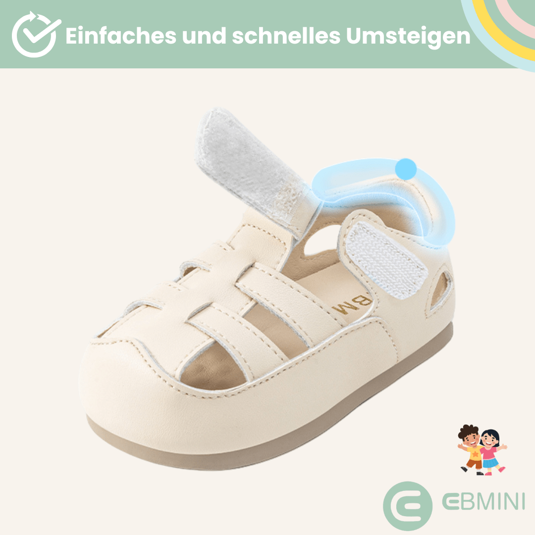EBMINI® NINI - Ultraleichte Barfußsandalen für Kinder - Ebmini® - Kinder Barfußschuhe - 