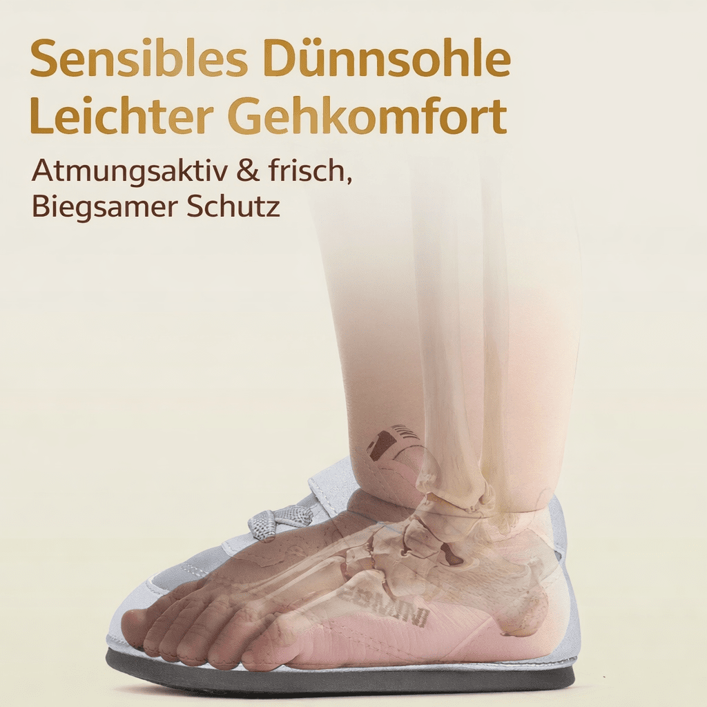 EBMINI® NINY - Baby Barfußschuhe – Weiche Krabbelschuhe für erste Schritte - Ebmini® - Kinder Barfußschuhe - 