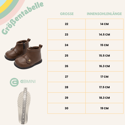 EBMINI® NIV - Wasserdichte Stiefel für Kinder - Ebmini® - Kinder Barfußschuhe -  - 