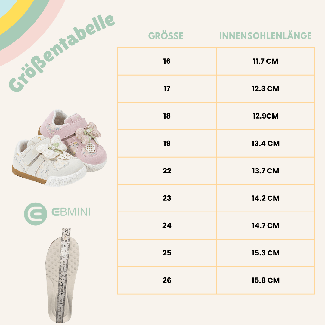 EBMINI® NOI - Kinder Barfußschuhe Sneaker - Ebmini® - Kinder Barfußschuhe - 