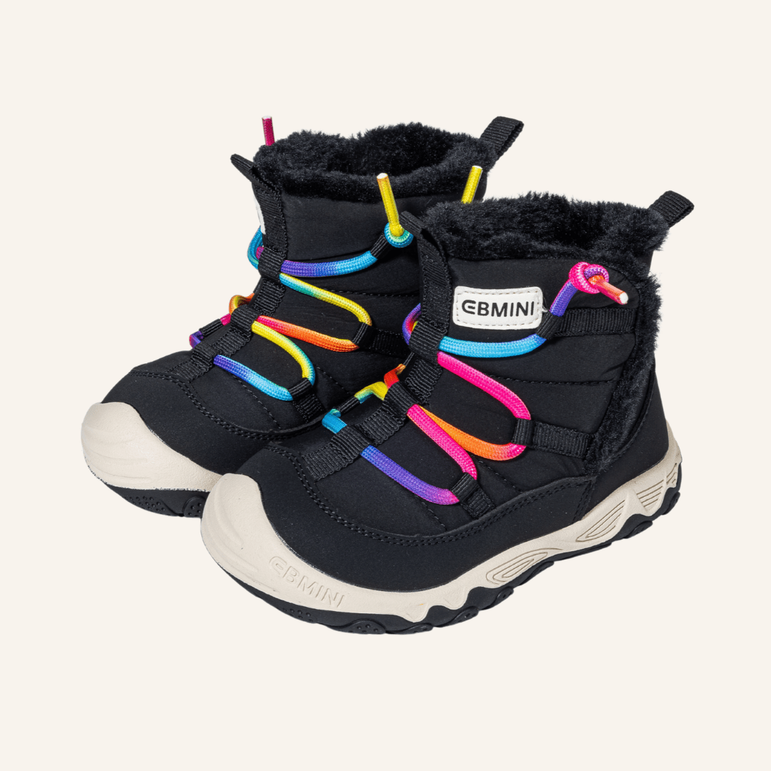 EBMINI® NUVI - Wasserdichte Barfußstiefel für Kinder mit warmfutter - Ebmini® - Kinder Barfußschuhe - 