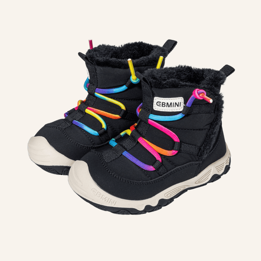 EBMINI® NUVI - Wasserdichte Barfußstiefel für Kinder mit warmfutter - Ebmini® - Kinder Barfußschuhe - 