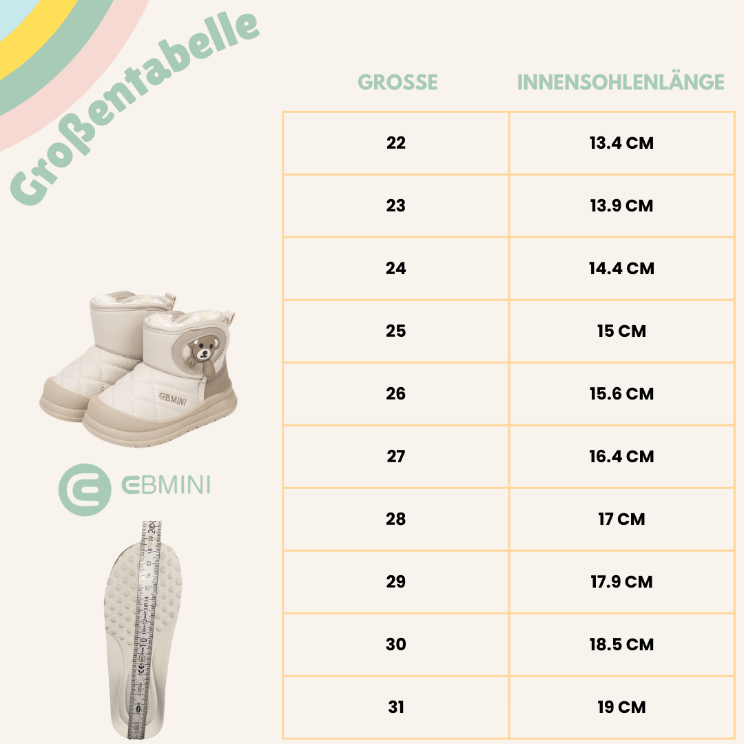EBMINI® OSO - Ultraleichte Stiefel für Kinder - Ebmini® - Kinder Barfußschuhe - 209913031607 - 