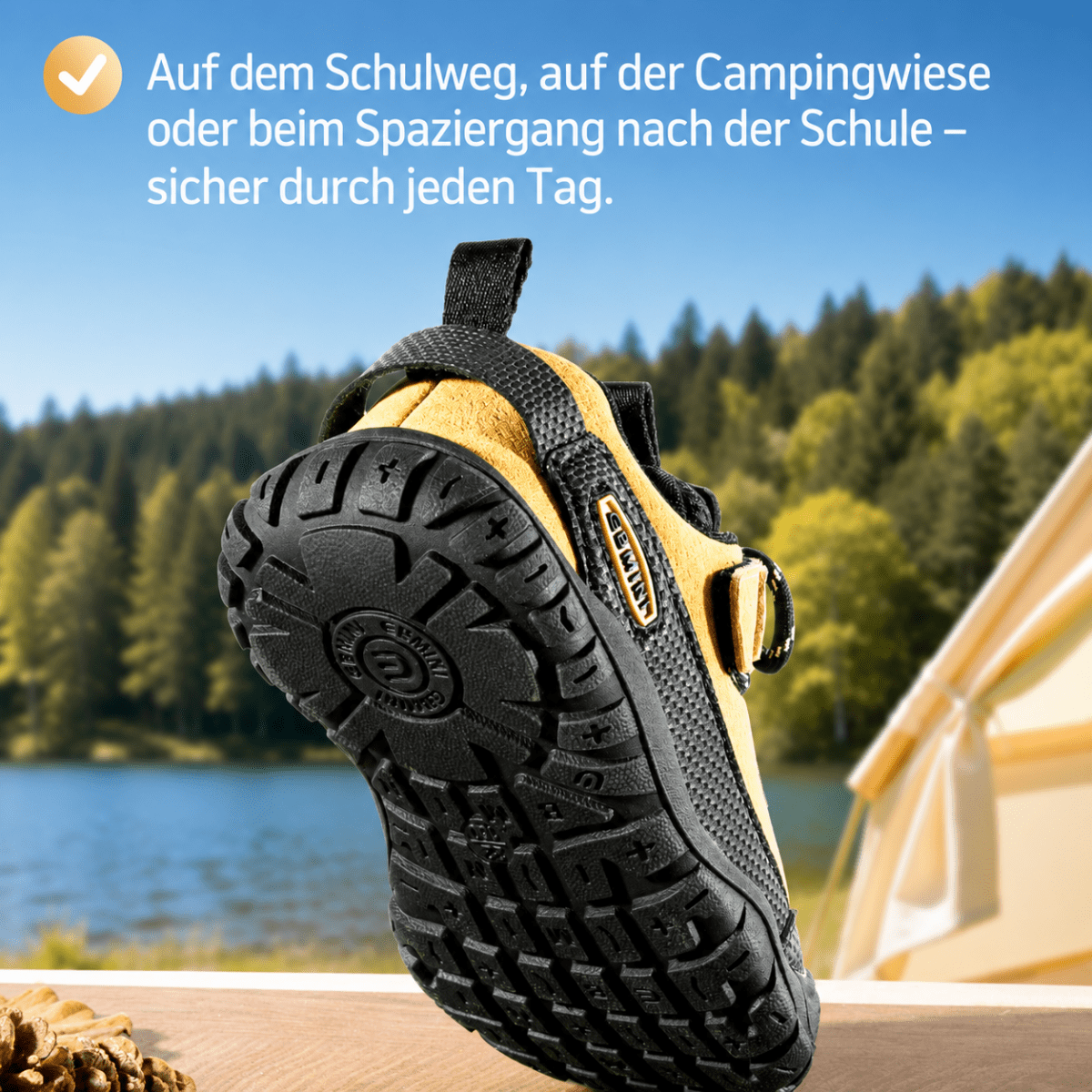 EBMINI® OTD – Wasserdichte, Trekking Barfußschuhe für Kinder - Ebmini® - Kinder Barfußschuhe - 